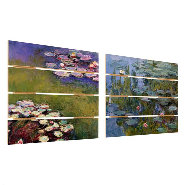 Tavlor Claude Monet Claude Monet - Water Lilies Set