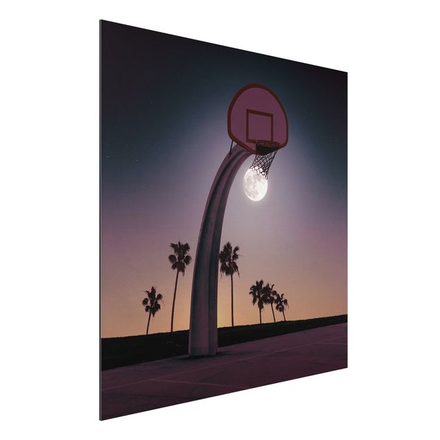 Kök dekoration Basketball With Moon