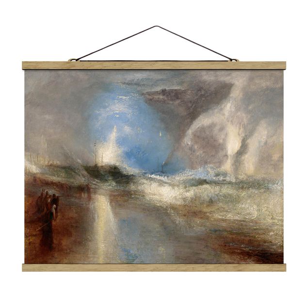 Konststilar William Turner - Rockets And Blue Lights (Close At Hand) To Warn Steamboats Of Shoal Water