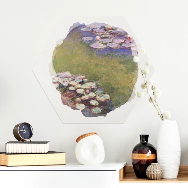 Kök dekoration WaterColours - Claude Monet - Water Lilies