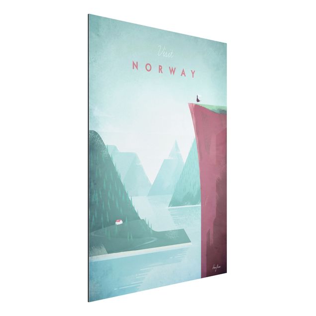 Kök dekoration Travel Poster - Norway