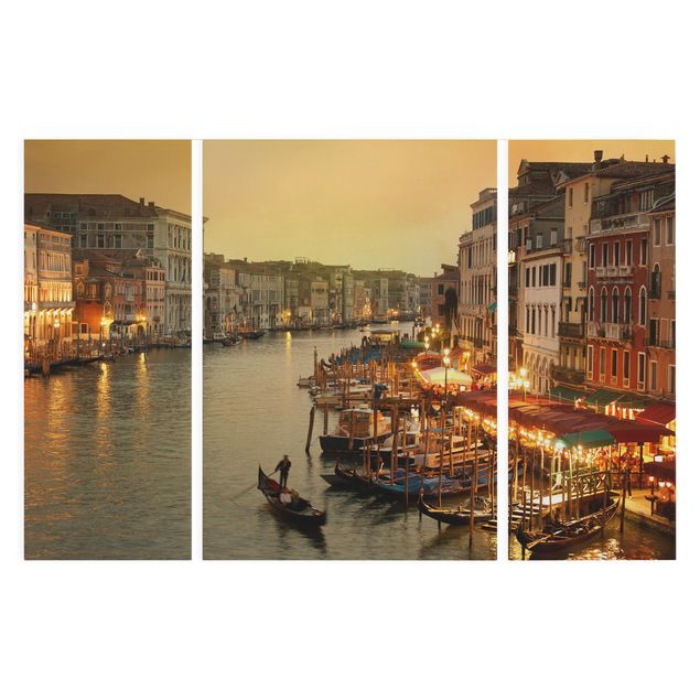 Tavlor arkitektur och skyline Grand Canal Of Venice
