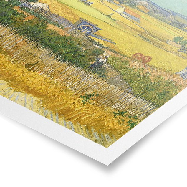 Konstutskrifter Vincent Van Gogh - The Harvest