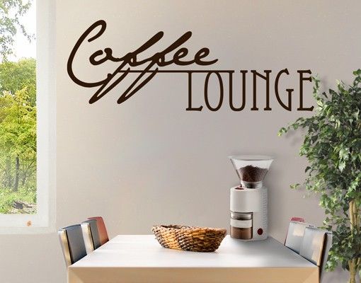 Autocolantes de parede café No.CA27 Coffee Lounge