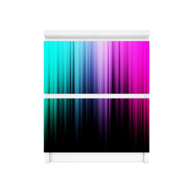 Självhäftande folier färgglada Rainbow Display