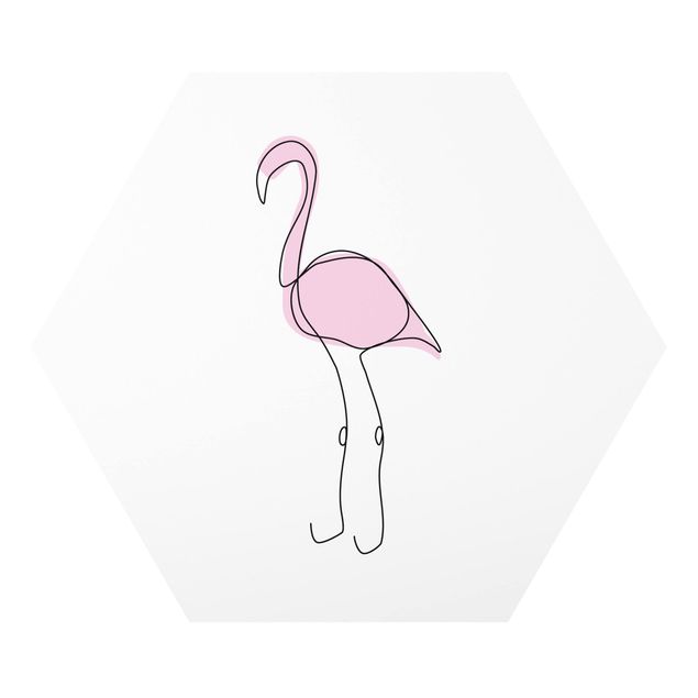 Tavlor Flamingo Line Art