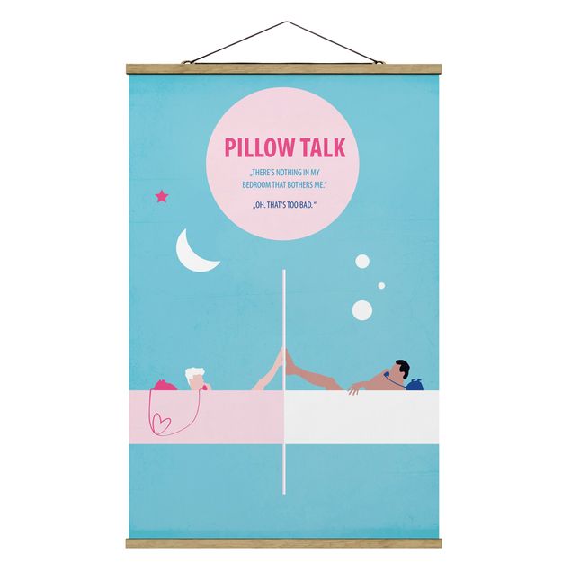 Tavlor modernt Film Poster Pillowtalk