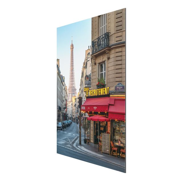 Tavlor arkitektur och skyline Streets Of Paris