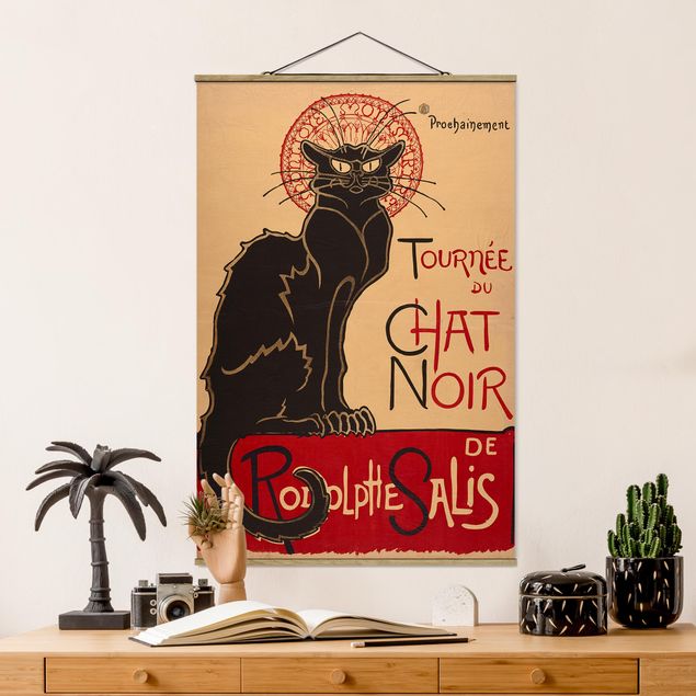 Kök dekoration Théophile Steinlen - The Black Cat