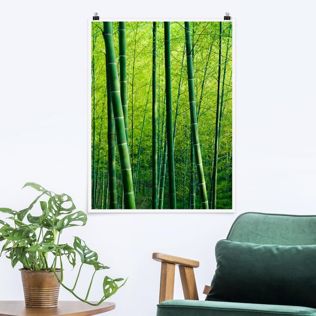 Kök dekoration Bamboo Forest