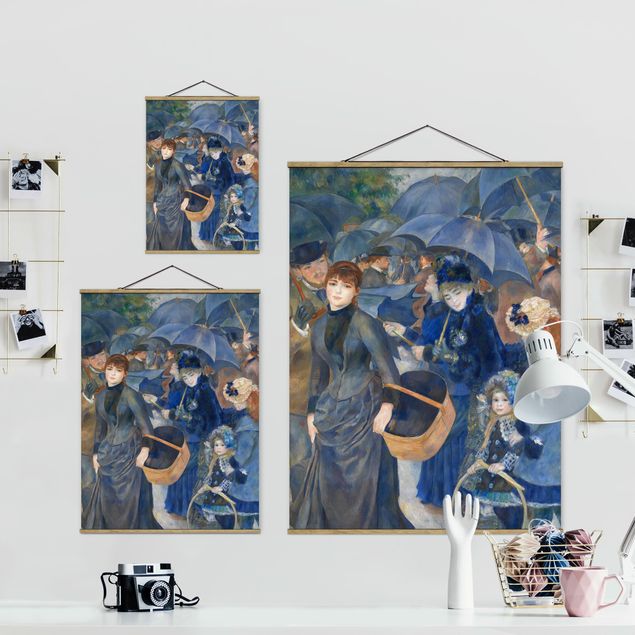 Tavlor porträtt Auguste Renoir - Umbrellas