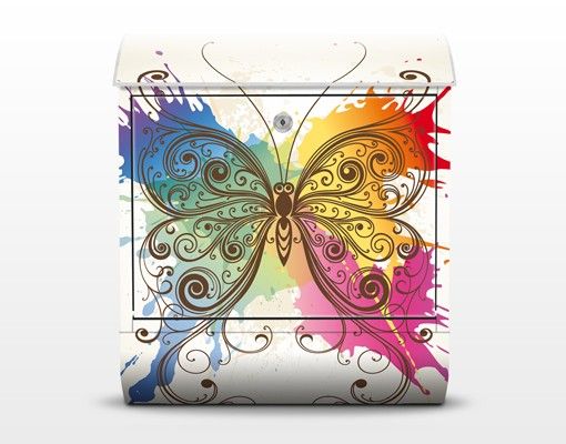 Brevlådor Watercolour Butterfly