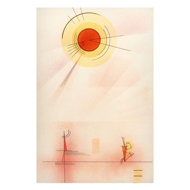 Konststilar Expressionism Wassily Kandinsky - Rays