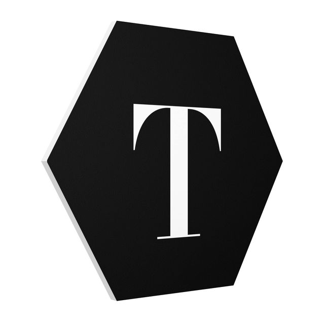 Tavlor modernt Letter Serif Black T