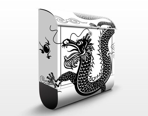 Brevlådor vintage Asian Dragon