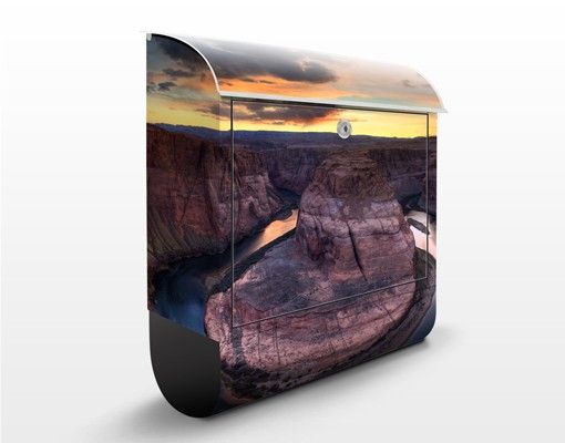Brevlådor landskap Colorado River Glen Canyon
