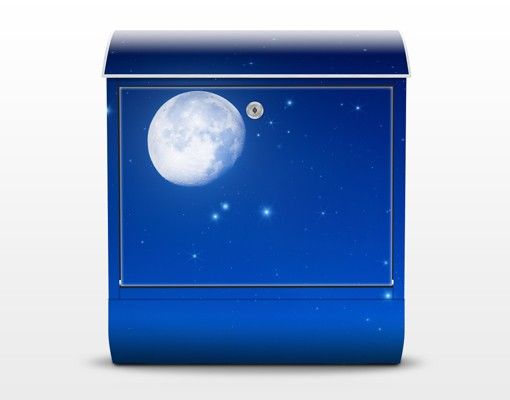 Brevlådor blå A Full Moon Wish
