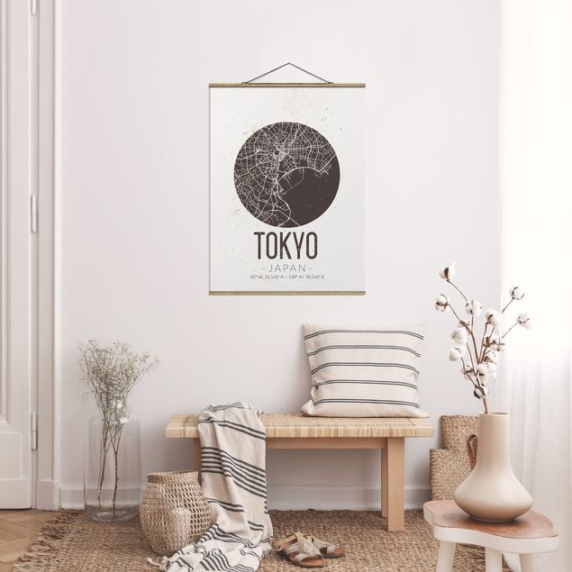 Tavlor Tokyo Tokyo City Map - Retro