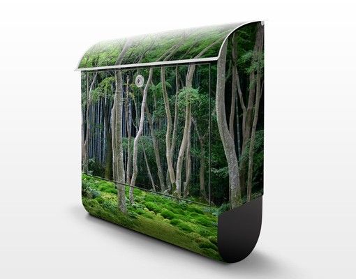 Brevlådor grön Japanese Forest
