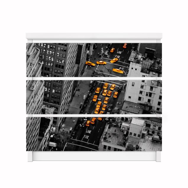 Möbelfolier Taxi Lights Manhattan