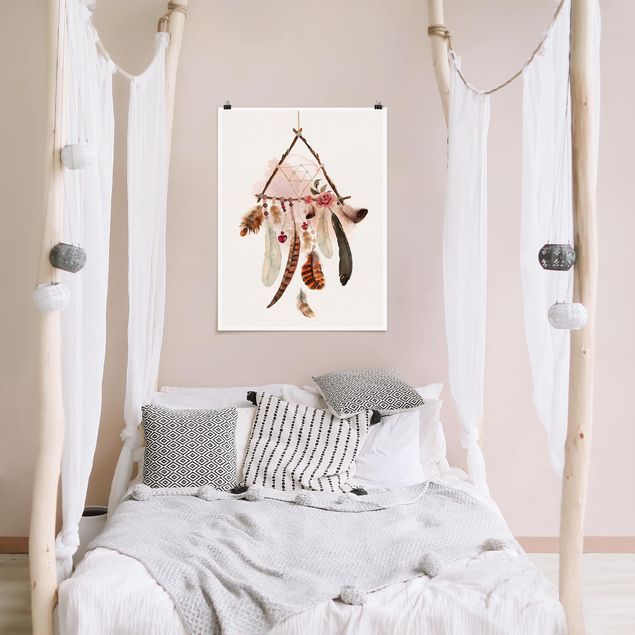 Posters vintage Dreamcatcher Triangle