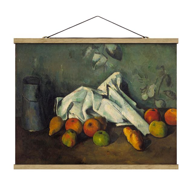 Konstutskrifter Paul Cézanne - Still Life With Milk Can And Apples