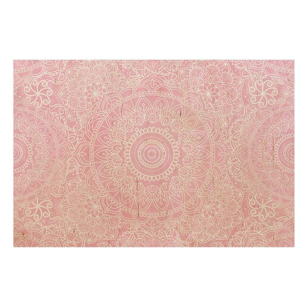 Tavlor Andrea Haase Pattern Mandala Light Pink