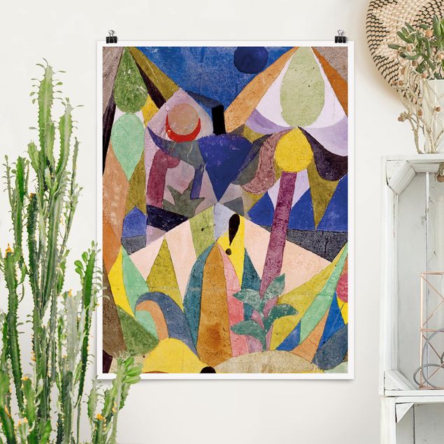 Kök dekoration Paul Klee - Mild tropical Landscape