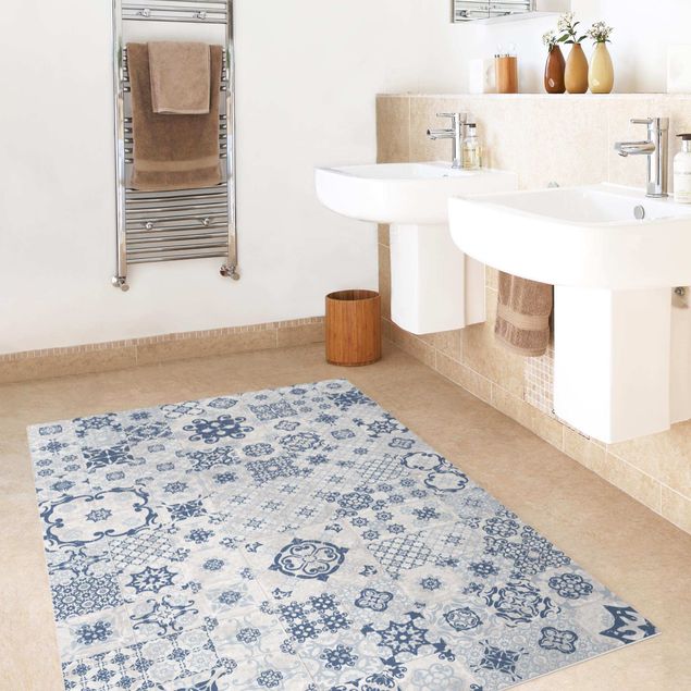 mattor kakeloptik Ceramic Tiles Agadir Blue