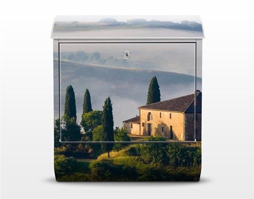 Brevlådor blå Country Estate In The Tuscany