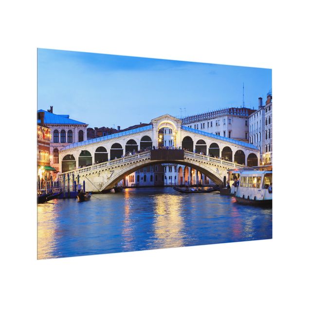 glasskivor kök Rialto Bridge In Venice