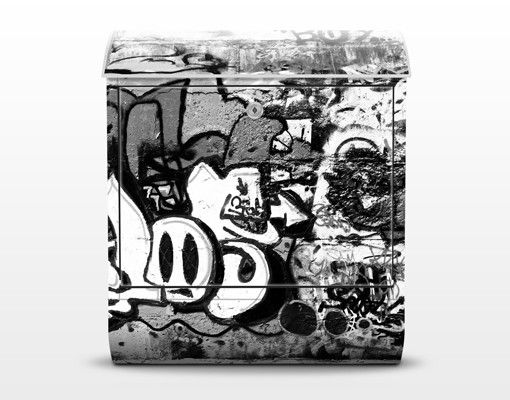 Brevlådor svart Graffiti Art