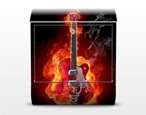 Brevlådor Guitar In Flames