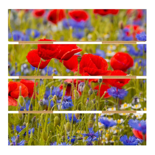 Tavlor Summer Meadow With Poppies And Cornflowers