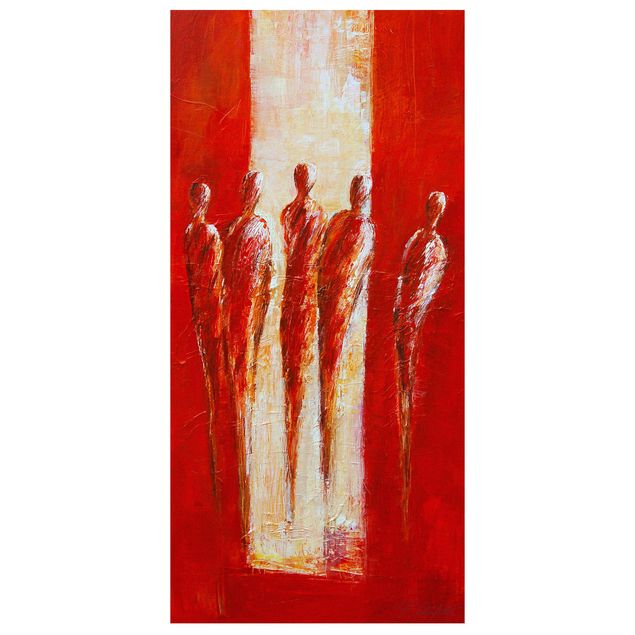 Rumsavdelare Petra Schüßler - Five Figures In Red 02