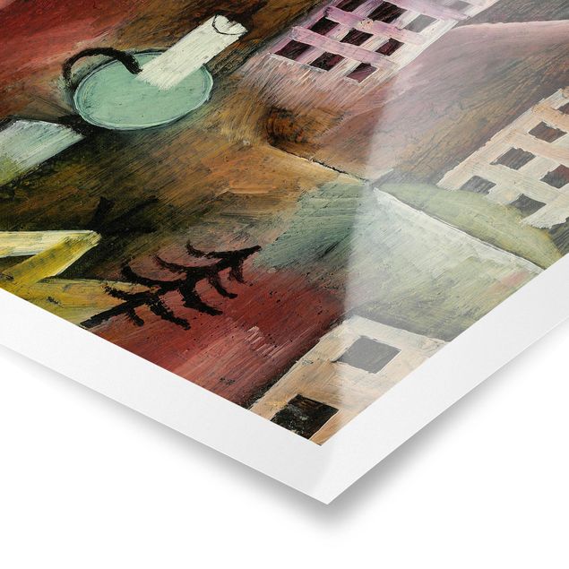Posters konstutskrifter Paul Klee - Destroyed Village