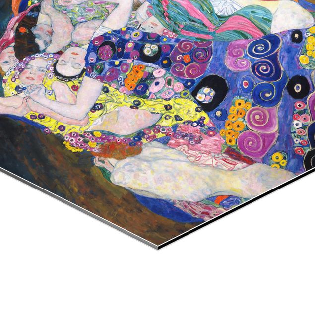 Tavlor lila Gustav Klimt - The Virgin