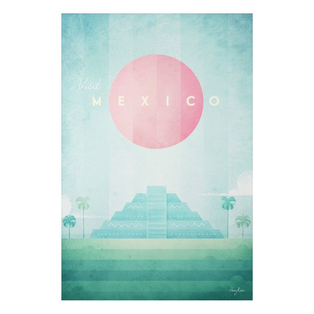 Tavlor landskap Travel Poster - Mexico