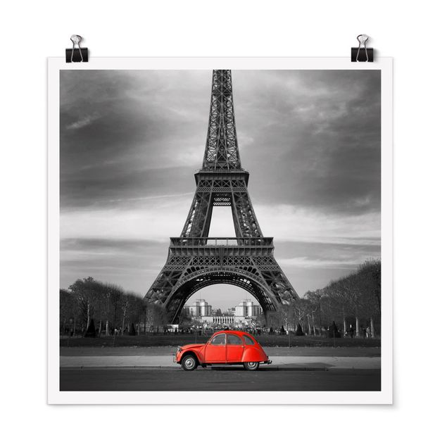 Posters arkitektur och skyline Spot On Paris