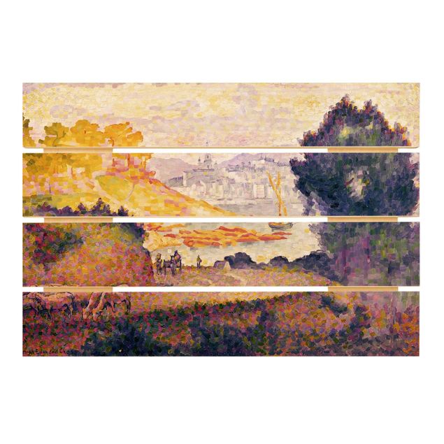 Konstutskrifter Henri Edmond Cross - View of Menton