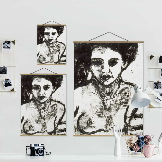 Tavlor modernt Ernst Ludwig Kirchner - Artist's Child