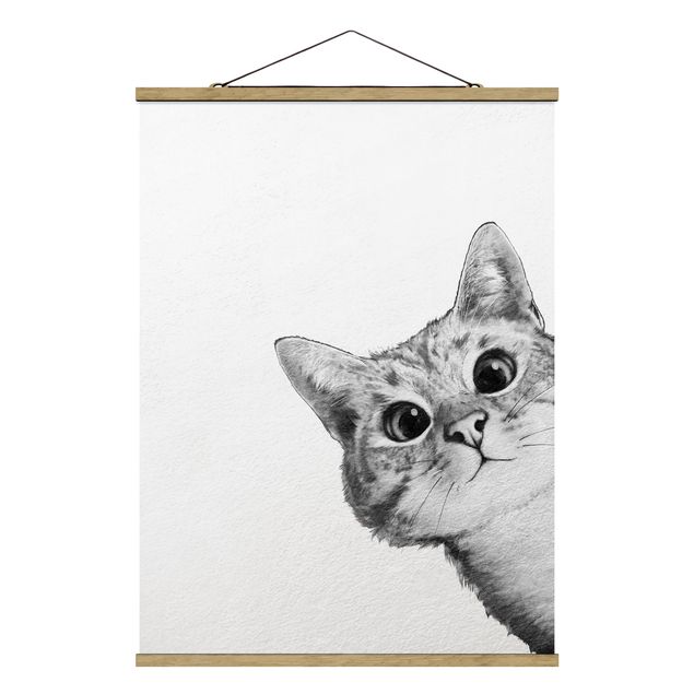 Tavlor konstutskrifter Illustration Cat Drawing Black And White