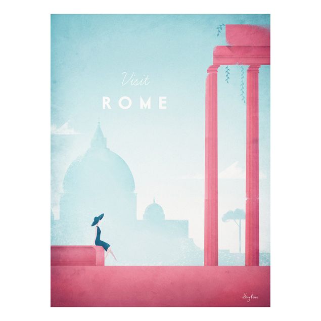 Tavlor Italien Travel Poster - Rome