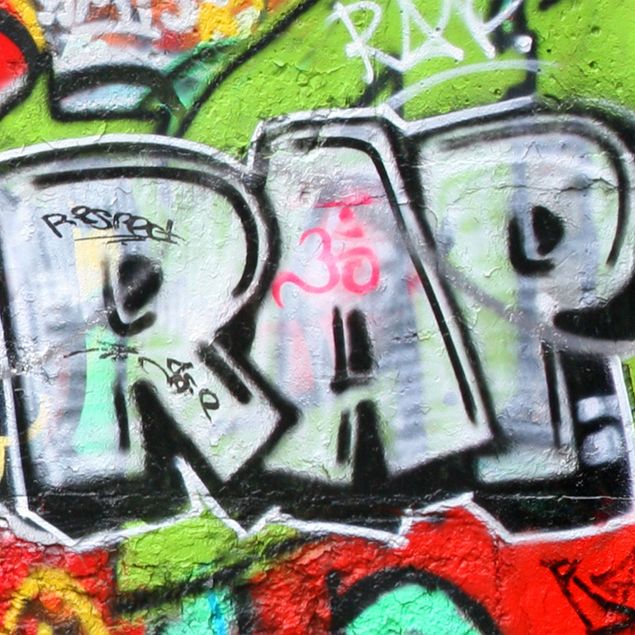 Möbelfolier Graffiti Wall