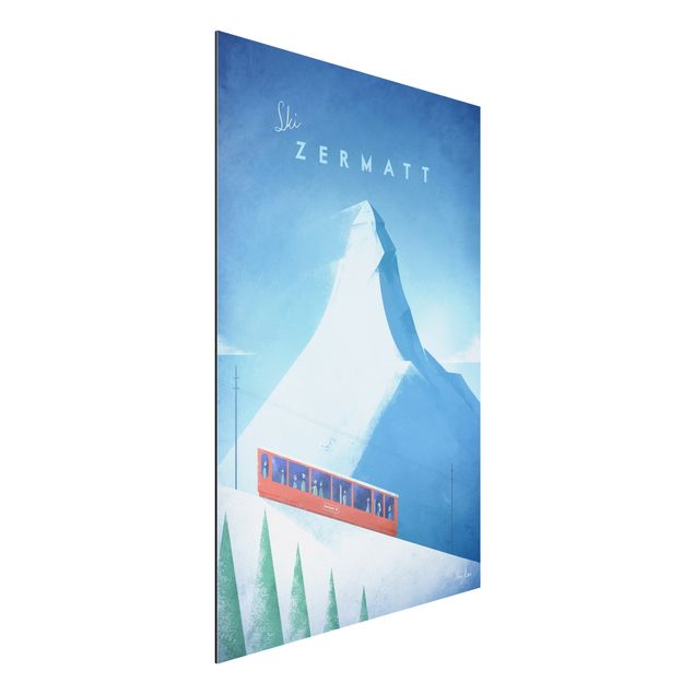 Kök dekoration Travel Poster - Zermatt