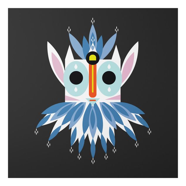 Tavlor indianer Collage Ethno Mask - Gnome