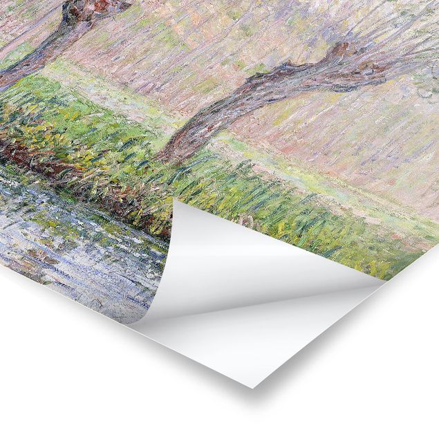 Posters konstutskrifter Claude Monet - Willow Trees Spring