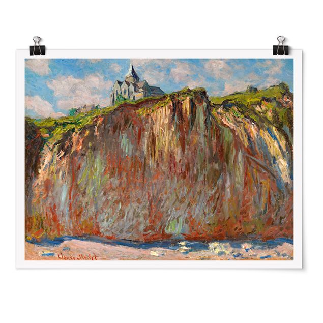 Konststilar Claude Monet - The Church Of Varengeville In The Morning Light