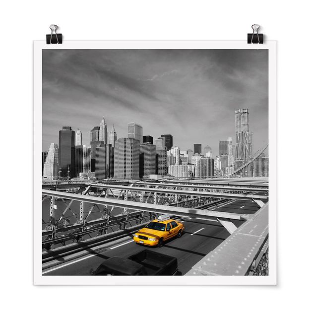 Posters arkitektur och skyline Taxitrip to the other Side
