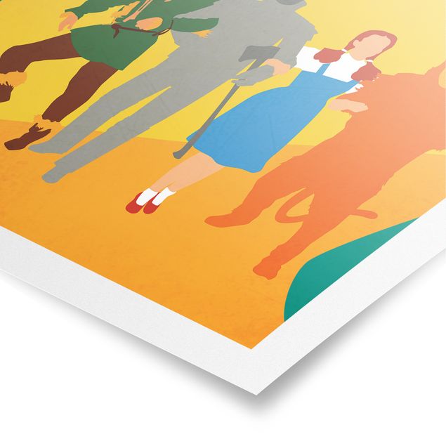 Tavlor porträtt Film Poster The Wizard Of Oz